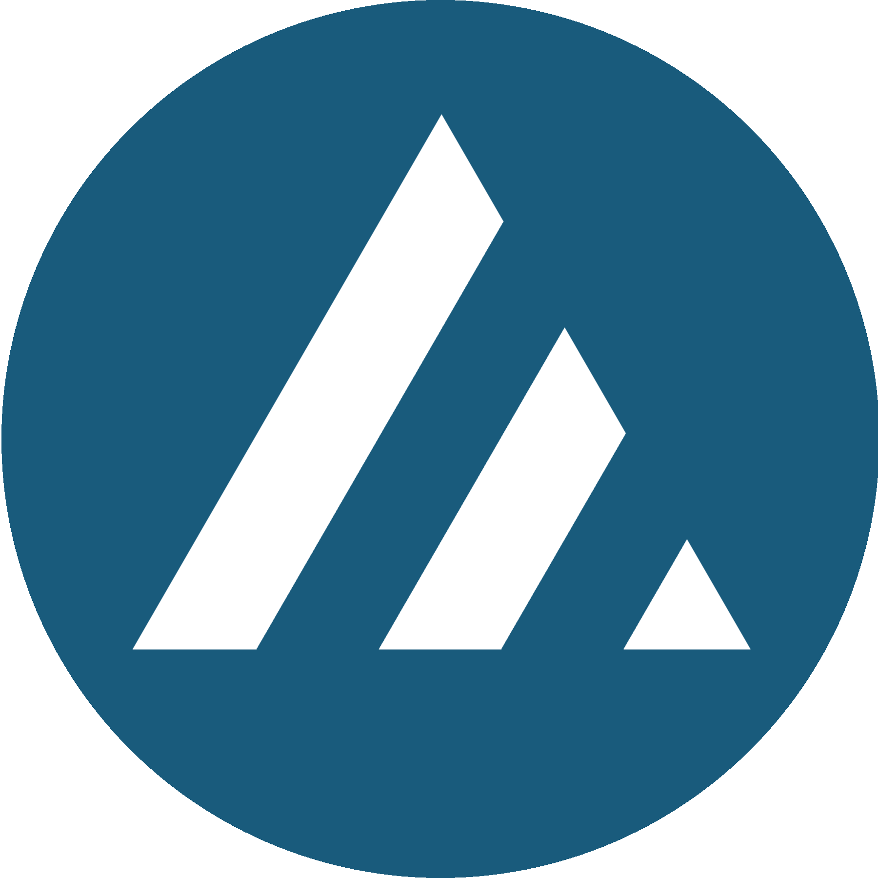 Jomar Logo5 Circle White on Blue